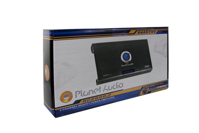 PLANET AUDIO 2600W 2-Channel Car Amplifier Amp AC26002 & Remote (4 Pack)