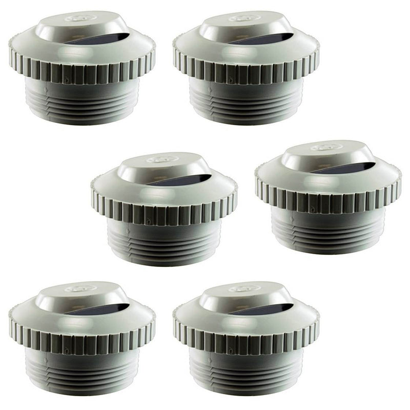 Hayward SP1419A Replace Slotted Opening Eyeball Return Jet 1.5" Fitting (6 Pack)