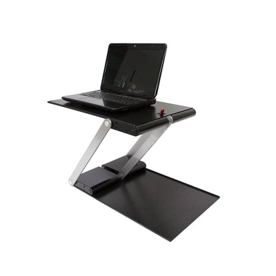 Supermoon Products Up2U Up Down Height Standing Laptop Desk, Black (Open Box) - VMInnovations