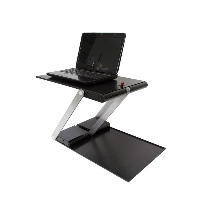 Supermoon Products Up2U Up Down Height Standing Laptop Desk, Black (Open Box) - VMInnovations