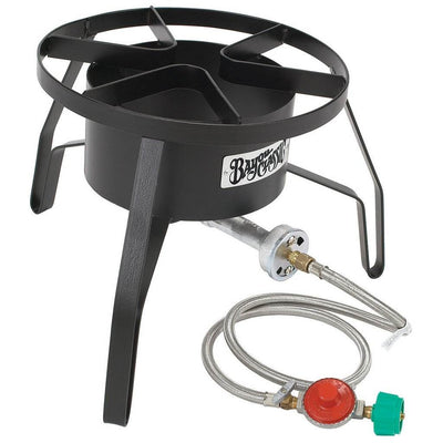 Bayou Classic High Pressure Outdoor Portable Propane Gas Burner Cooker (2 Pack)