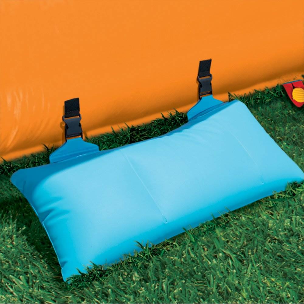 Banzai Sidewinder Falls Inflatable Kiddie Pool with Slides & Cannons (6 Pack) - VMInnovations