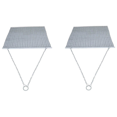 Yard Tuff 5 x 4.5' Steel Durable Chain Field Lawn Level ATV Drag Mat (2 Pack) - VMInnovations