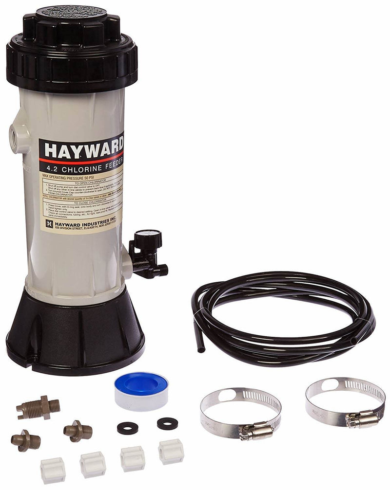 Hayward CL110 Automatic Pool Off-Line Chemical Trichlor Chlorine Feeder (2 Pack)
