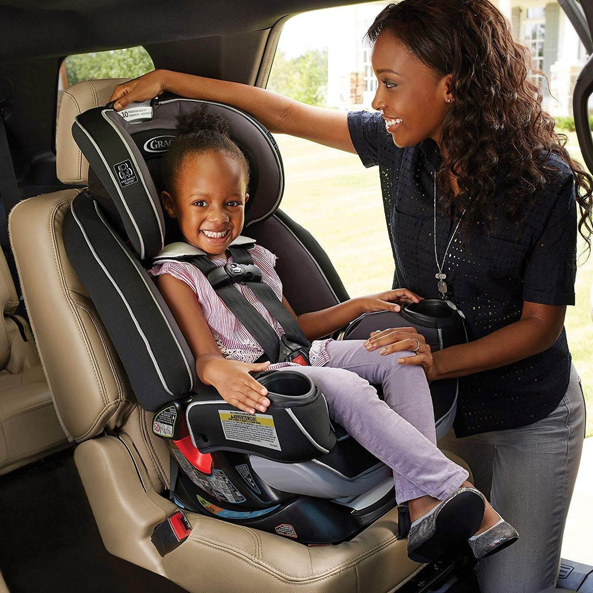 Graco 4Ever Extend2Fit Platinum 4 in 1 Convertible Safety Car Seat (2 Pack) - VMInnovations