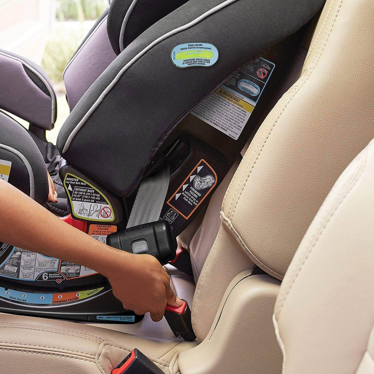 Graco 4Ever Extend2Fit Platinum 4 in 1 Convertible Safety Car Seat (2 Pack) - VMInnovations