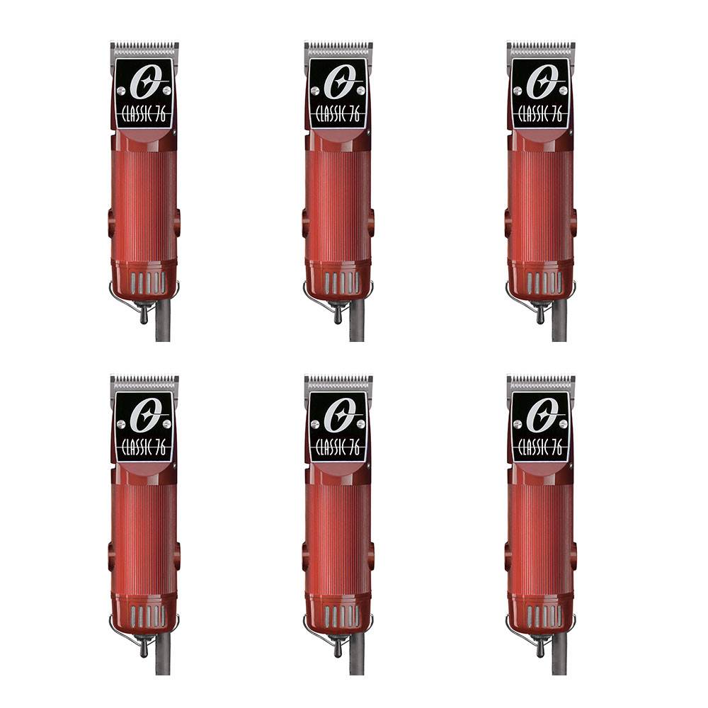 Oster Professional 76 Universal Motor Clipper with Detachable Blades (6 Pack)