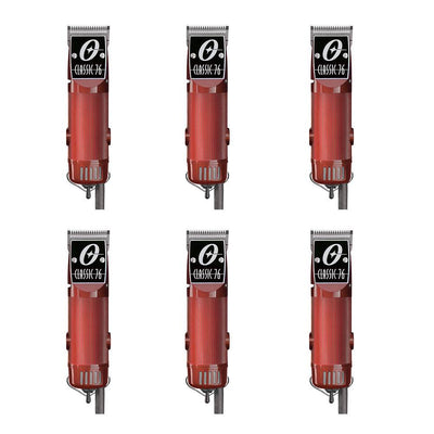 Oster Professional 76 Universal Motor Clipper with Detachable Blades (6 Pack)