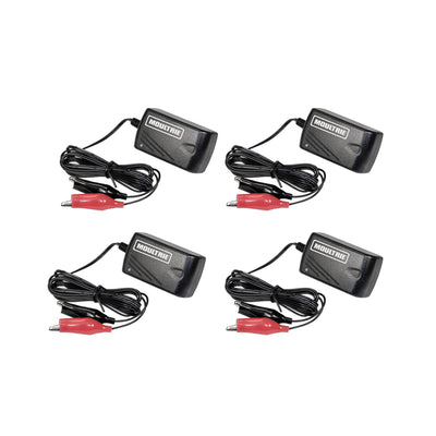 Moultrie Feeders Game Trail Hunting Camera 6 Volt Battery Charger (4 Pack)