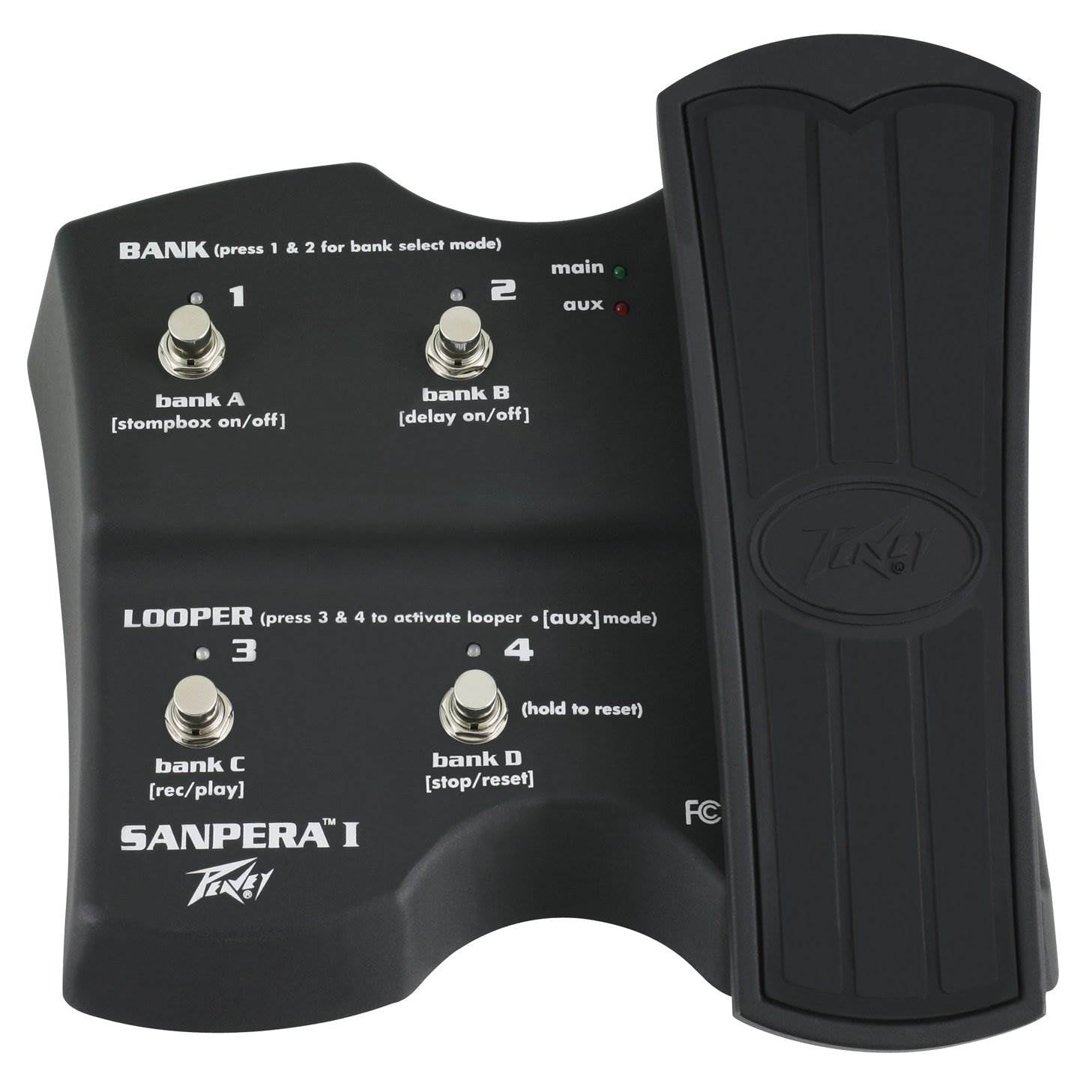 Peavey Sanpera Whammy, Volume, Wah, Pitch Pedal for Vypyr Amplifier (4 Pack)