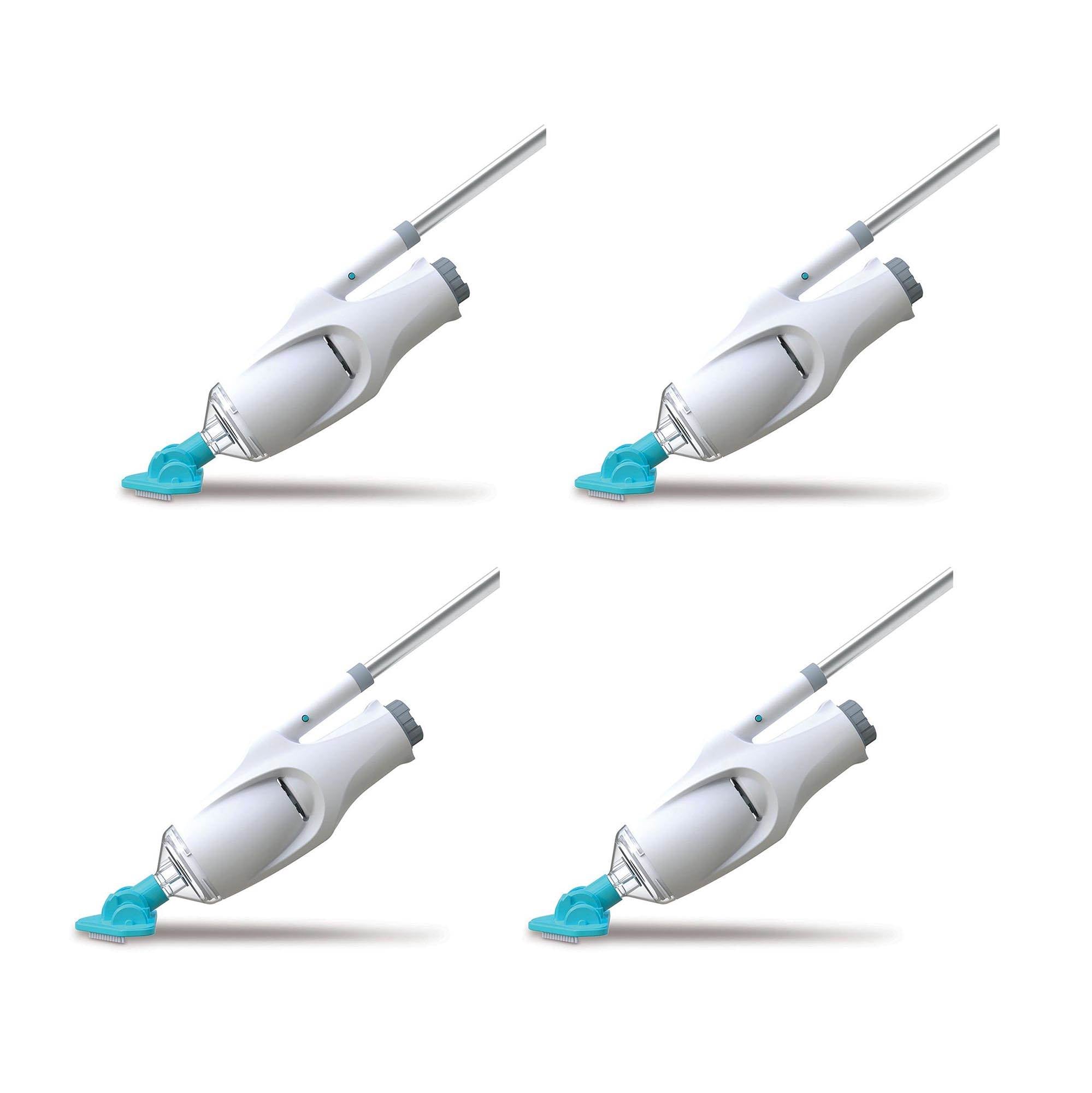 Kokido Telsa 5 Rechargeable Handheld Electric Pool & Spa Vacuum Cleaner (4 Pack)