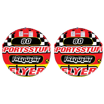 SPORTSSTUFF 53-1661 Frequent Flyer Triple Rider Towable Water Tube (2 Pack)