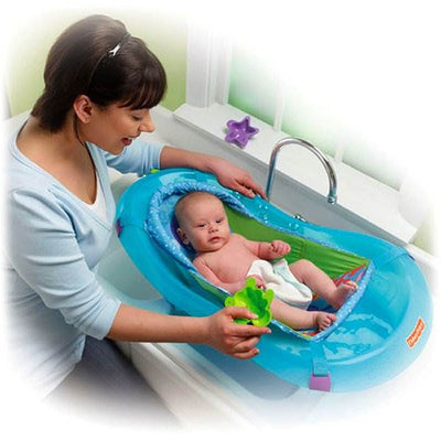Fisher Price Ocean Wonders Aquarium Baby Bath Tub Center with Sling (2 Pack)