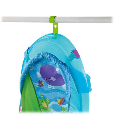 Fisher Price Ocean Wonders Aquarium Baby Bath Tub Center with Sling (2 Pack)