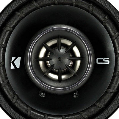 Kicker CSC35 90W 3.5 Inch 2-Way Coaxial Car Audio Speakers (Pair) (12 Pack)