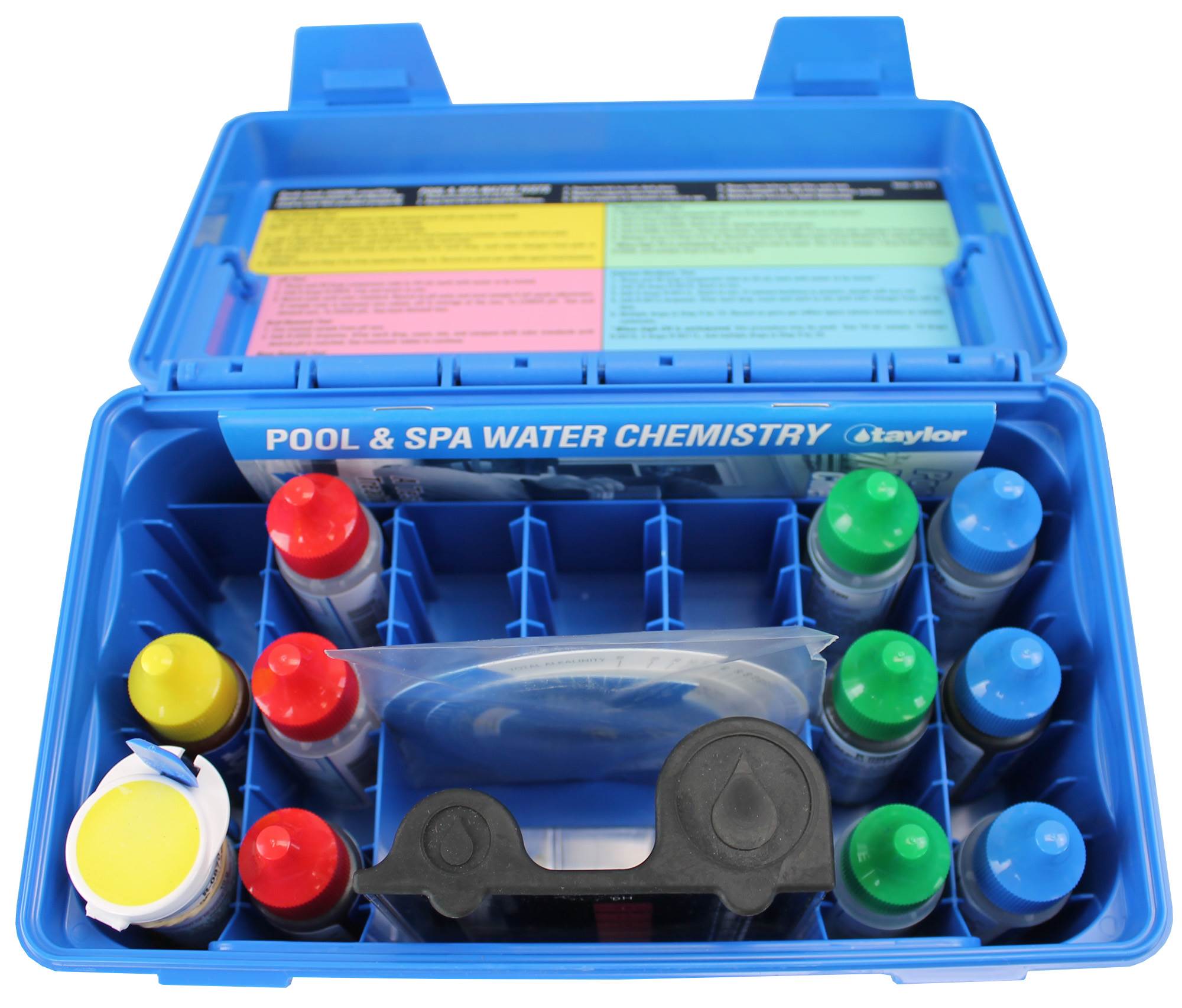 Taylor K-2106 Complete Swimming Pool/Spa FAS-DPD Bromine Water Test Kit (6 Pack)