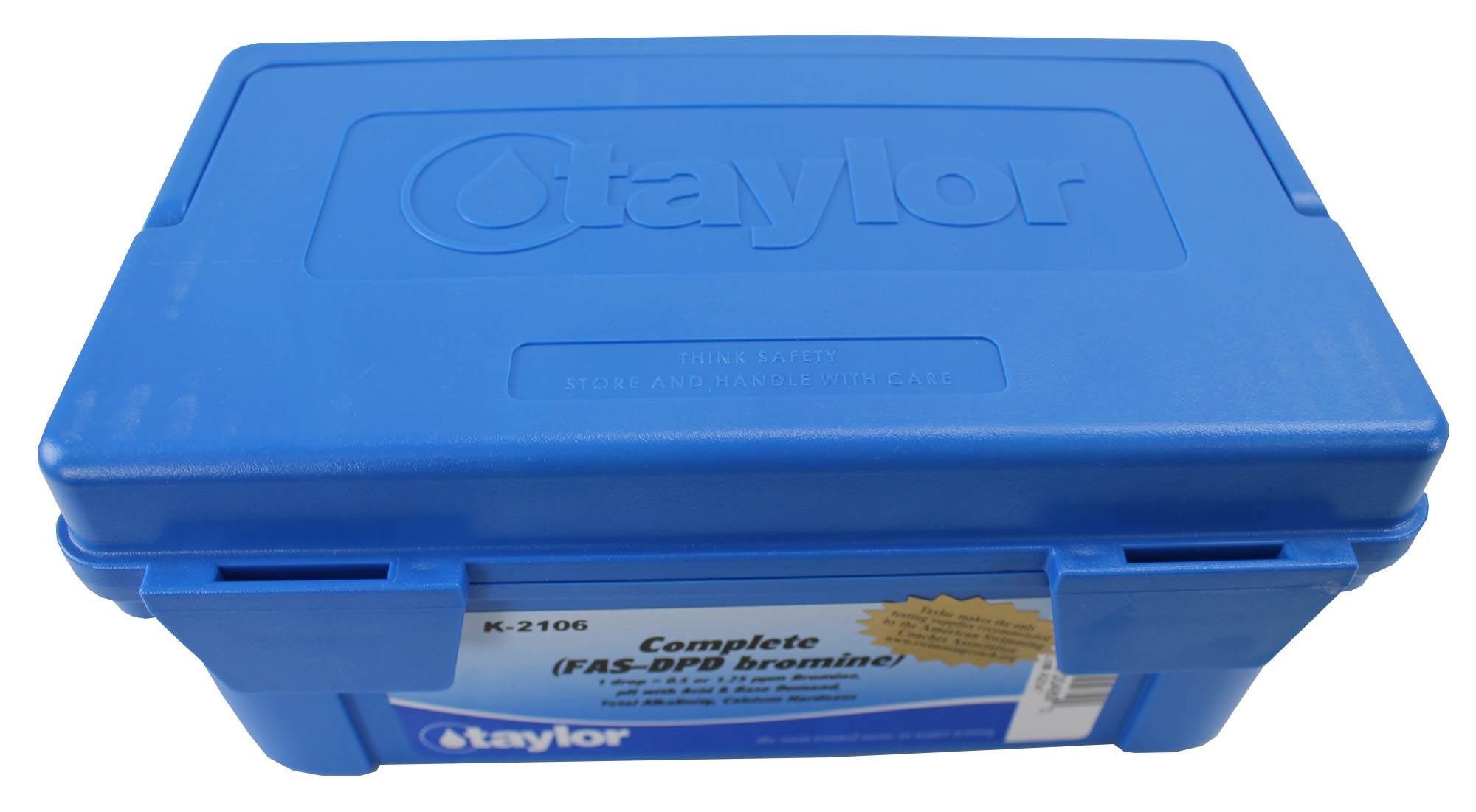 Taylor K-2106 Complete Swimming Pool/Spa FAS-DPD Bromine Water Test Kit (6 Pack)