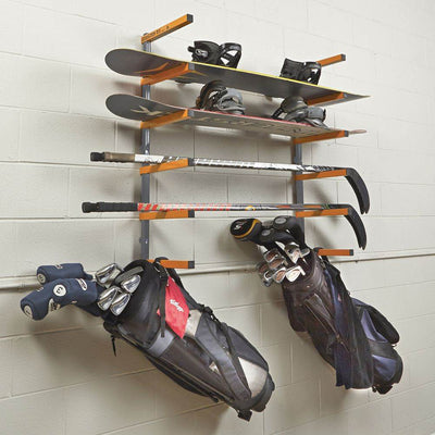 Portamate 6 Shelf 600 Pound Capacity Lumber Storage Organizer Rack (12 Pack)