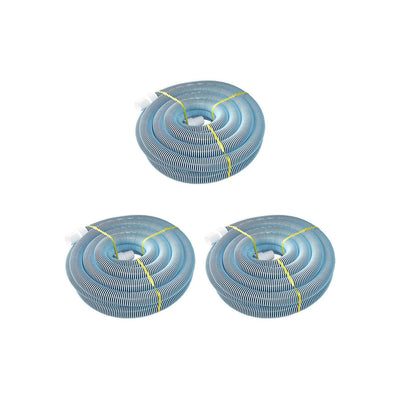 Kokido 1.5" Heavy Duty Sprial Wound Swimming Pool Vacuum Hose, 50' (3 Pack)