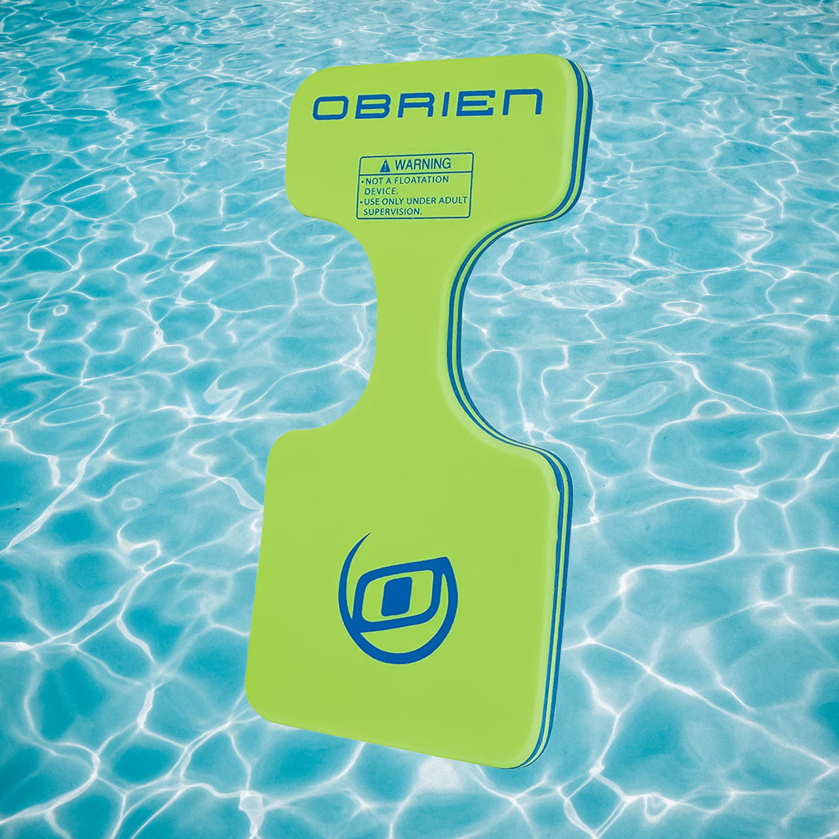 Obrien XL Thick Floating Foam Pool Water Saddle Swim Seat Chair, Green (6 Pack)