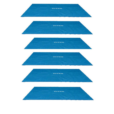 Intex 9 x 18 Foot Rectangular Solar Frame Set Swimming Pool Cover  (6 Pack)