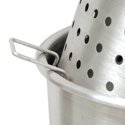 Bayou Classic Stainless Steel 82 Quart Seafood & Crawfish Cooker Kit (2 Pack)