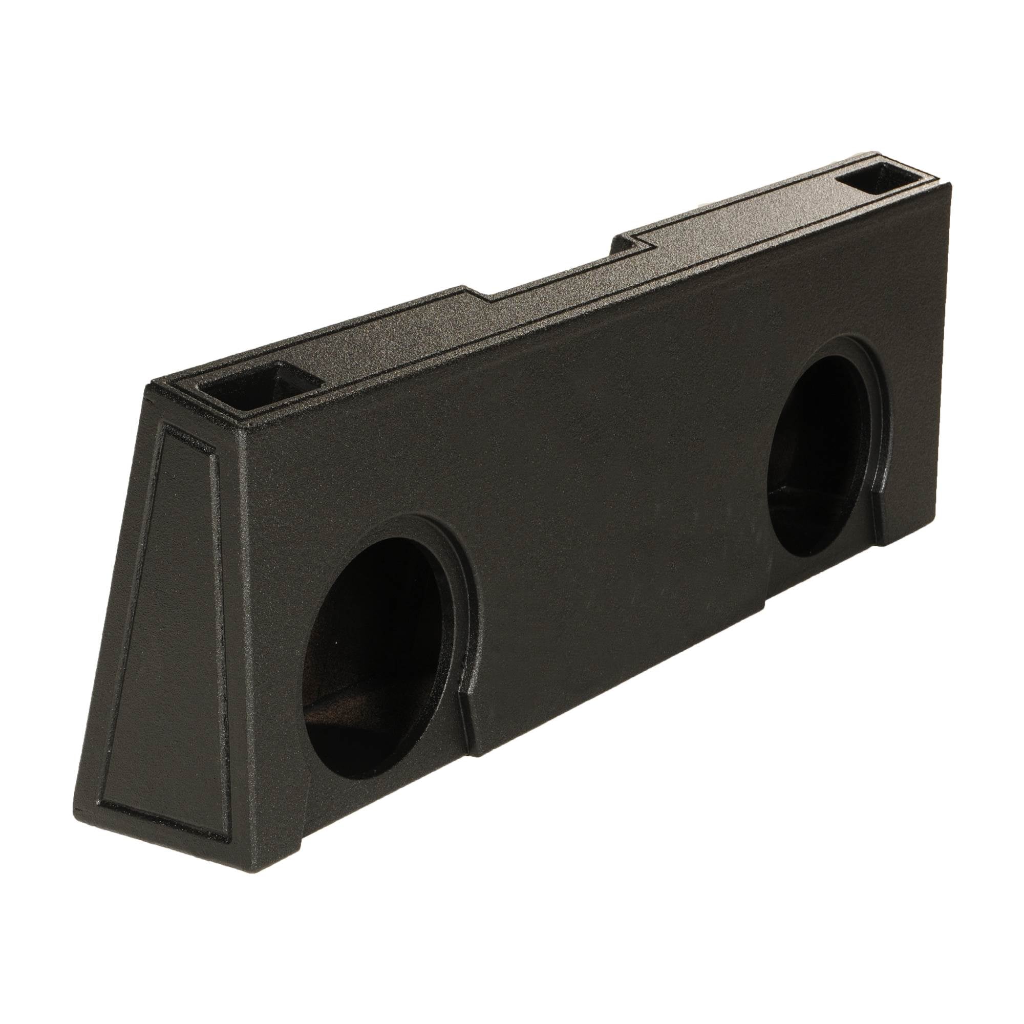 Q Power 2 Hole 2007-2013 GM/Chevy Crew Cab 10" Ported Subwoofer Box (2 Pack) - VMInnovations