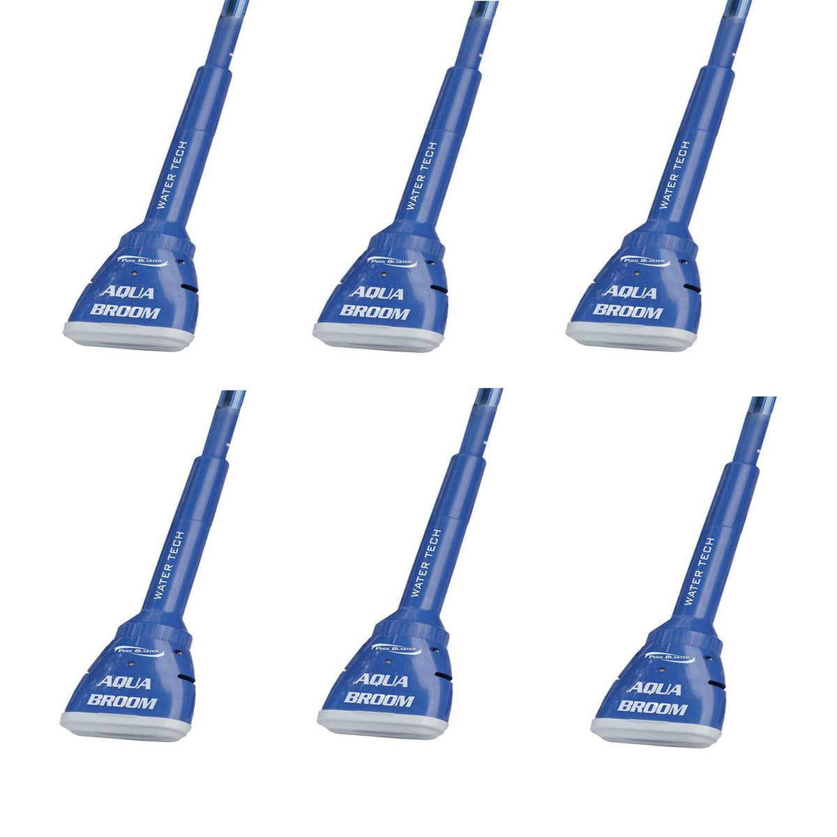 Pool Blaster Water Tech Aqua Broom Swimming Spa Suction Cleaner Vacuum (6 Pack)