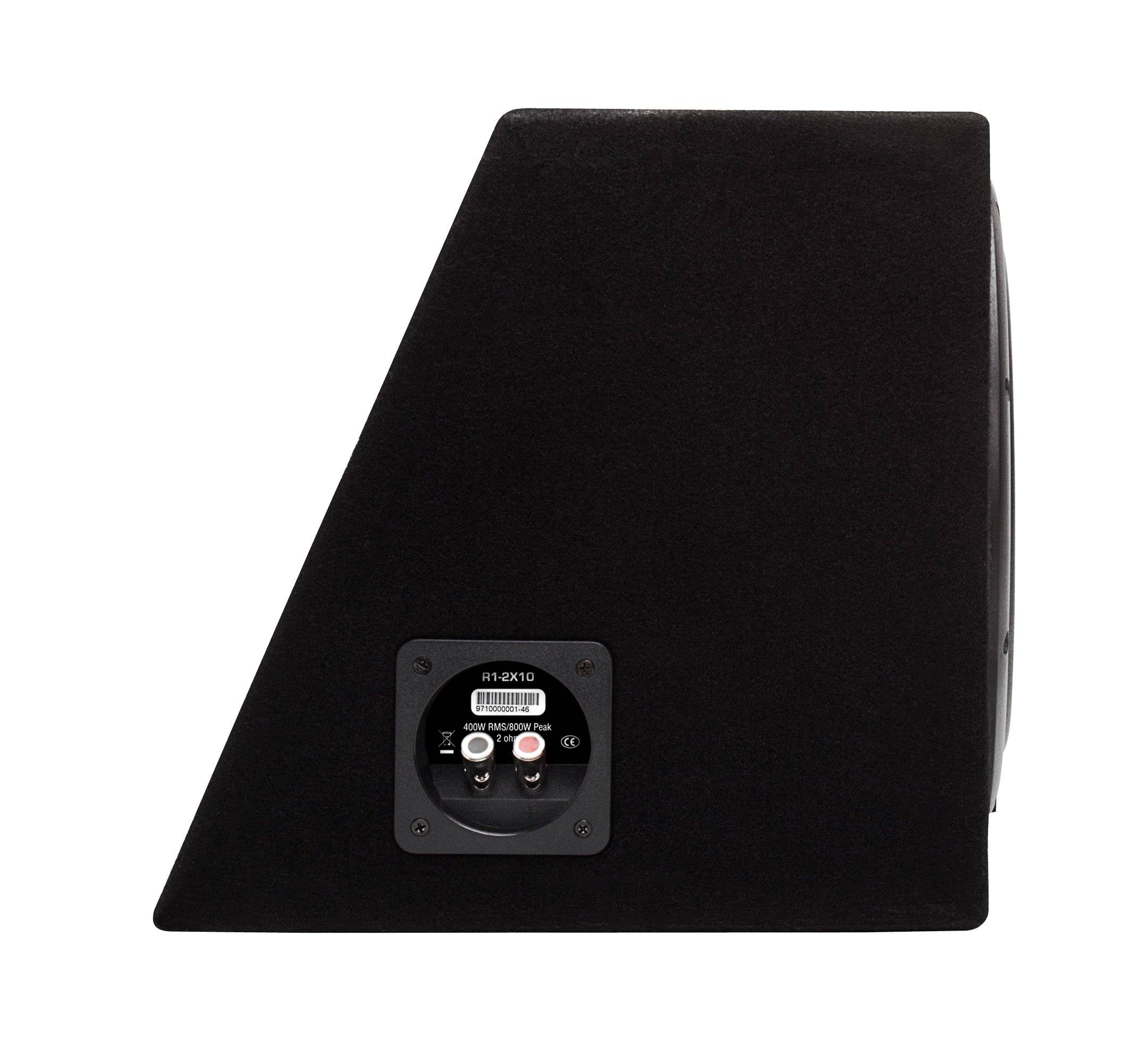 Rockford Fosgate 10" 800 Watts Dual Loaded Subwoofer Sub Enclosure (2 Pack)