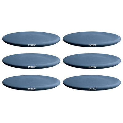 Intex 13' x 12" Easy Set Above Ground Rope Tie PVC Vinyl Pool Cover (6 Pack)
