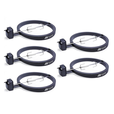Kamado Joe JoeTisserie Cast Aluminum Spit Rod & Forks Rotisserie (5 Pack)