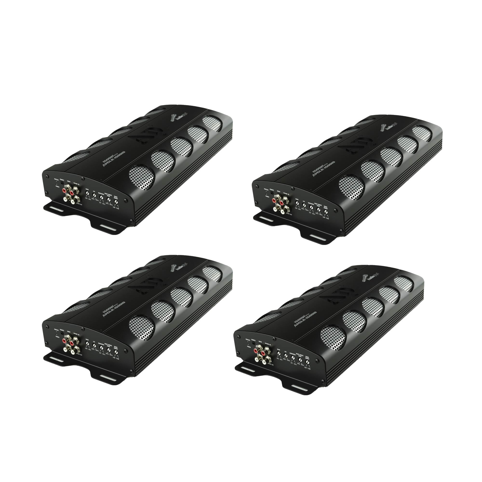 Audiopipe APCLE-15001D 1500 Watt Class D 1 Ohm Car Audio Mono Amplifier (4 Pack) - VMInnovations