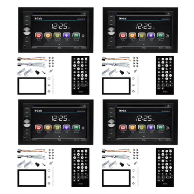 Boss Audio 320W Double DIN In-Dash Car Reciever w/ 6.2 Inch Touchscreen (4 Pack)
