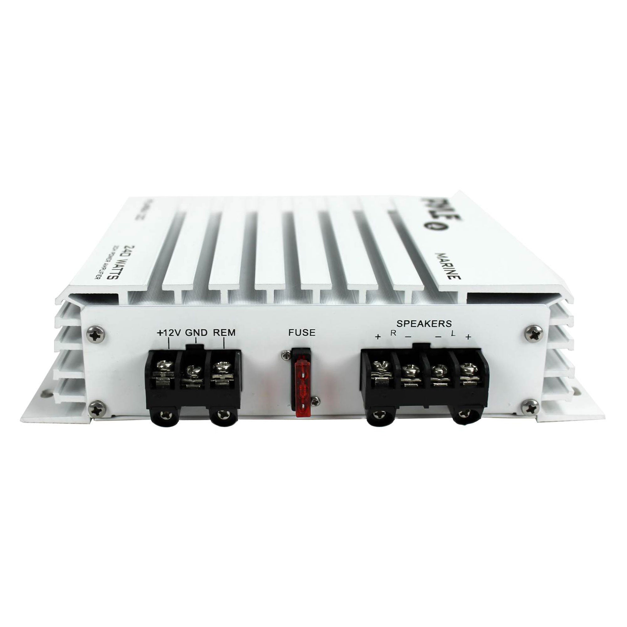 Pyle 240W 2 Channel Marine + Boat Waterproof Amplifier Audio Amplifier (12 Pack)