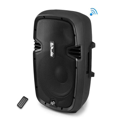 PylePro PPHP1237UB 900W 12 Inch Bluetooth DJ PA Black Speaker System (4 Pack)