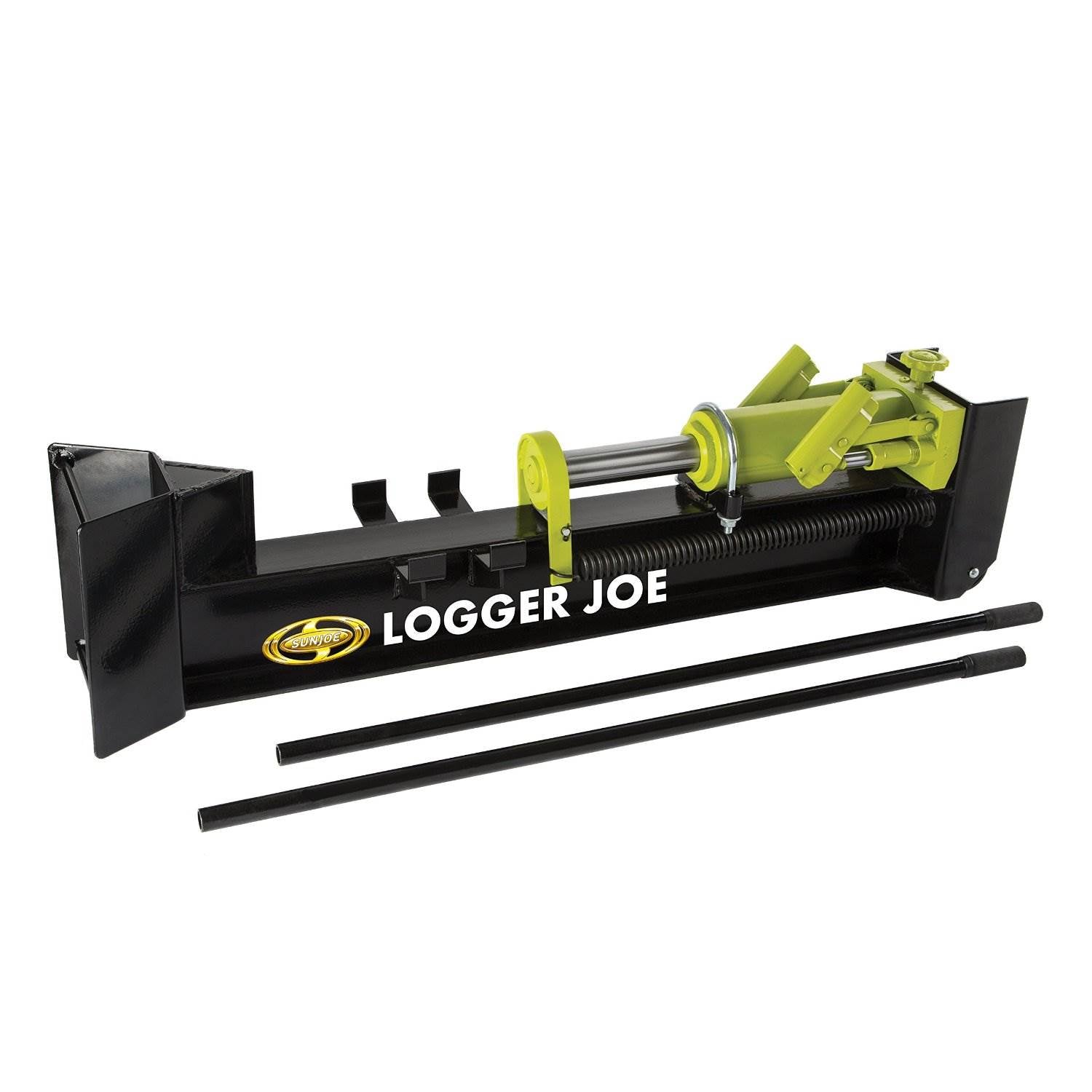 Sun Joe Logger Joe 10-Ton Hydraulic Manual Steel Portable Log Splitter (2 Pack)