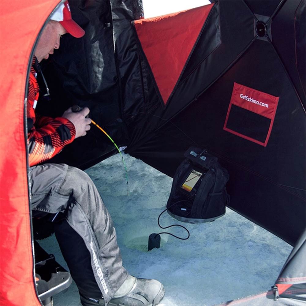 Eskimo 25501 Evo 1iT 1-Person Portable Ice Fishing Shelter & Sled (Used)