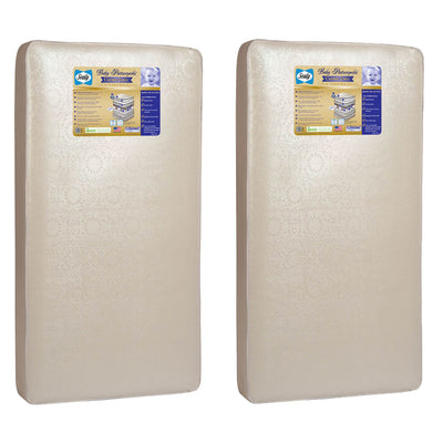 Sealy Infant and Toddler Posturepedic Crown Jewel Crib Mattress (2 Pack) - VMInnovations