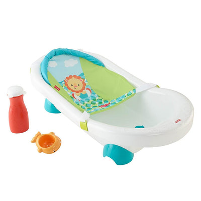 Fisher Price Grow with Me Infant Toddler Baby Go Bathroom Tub Bathtub (3 Pack)