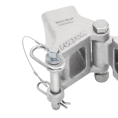 Fulton 2 x 3" 5000 Lbs Max Load Trailer Tongue Bolt Fold Away Hinge Kit (2 Pack) - VMInnovations