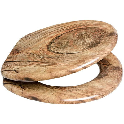 Sanilo Round Silent Soft Close Molded Wood Adjustable Toilet Seat (Used) - VMInnovations