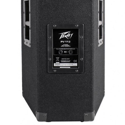 Peavey 2 Way 12 Inch 800W Carpeted Passive Pro DJ Sound Speaker System (4 Pack)