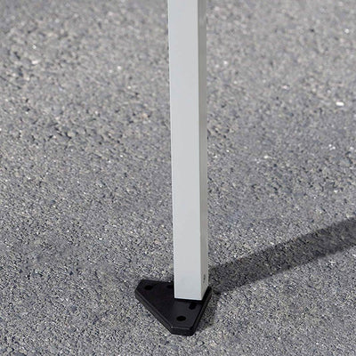 ShelterLogic Commercial C100 10 x 10 Foot Straight Leg Pop Up Canopy (2 Pack) - VMInnovations