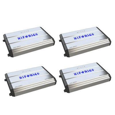 Hifonics 1000 Watt 4 Channel Class A/B Bridgeable Car Amp Amplifier (4 Pack)