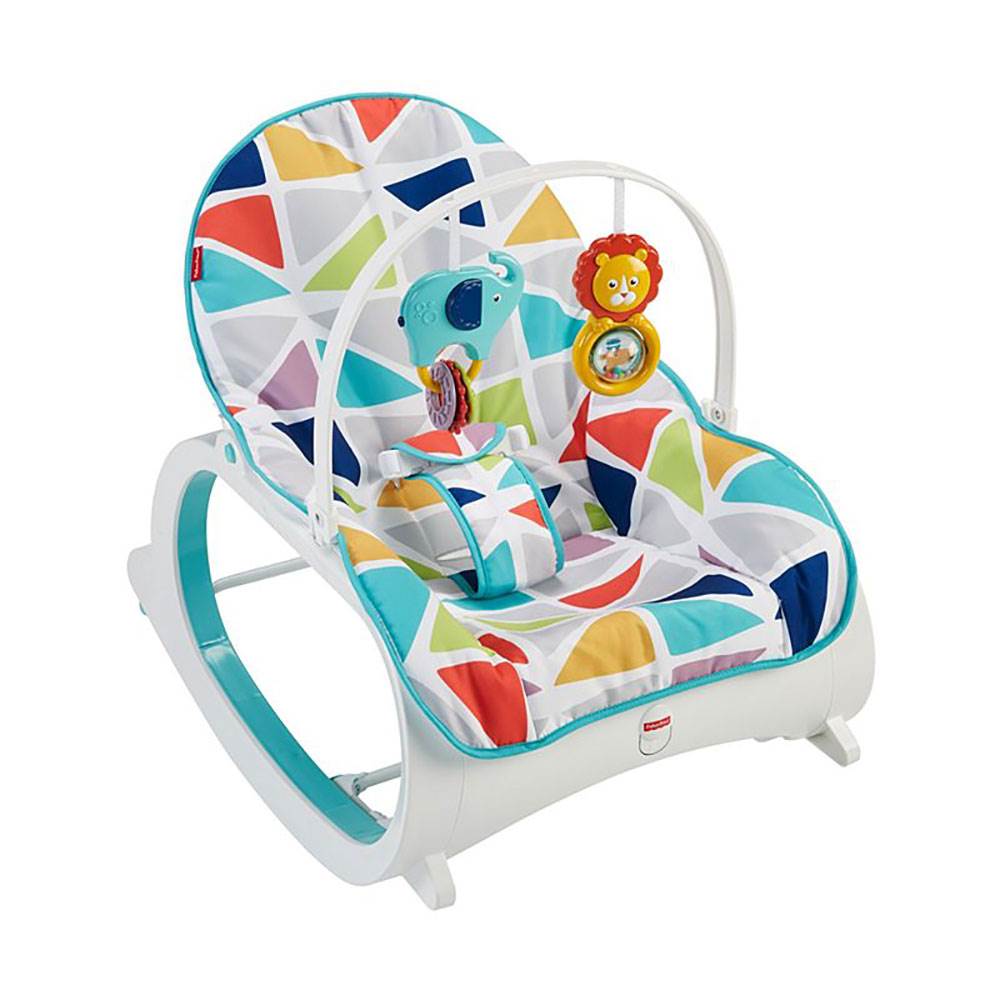 Fisher Price Portable Vibrating Newborn to Toddler Rocking Chair (2 Pack)