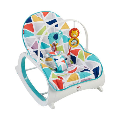 Fisher Price Portable Vibrating Newborn to Toddler Rocking Chair (2 Pack)