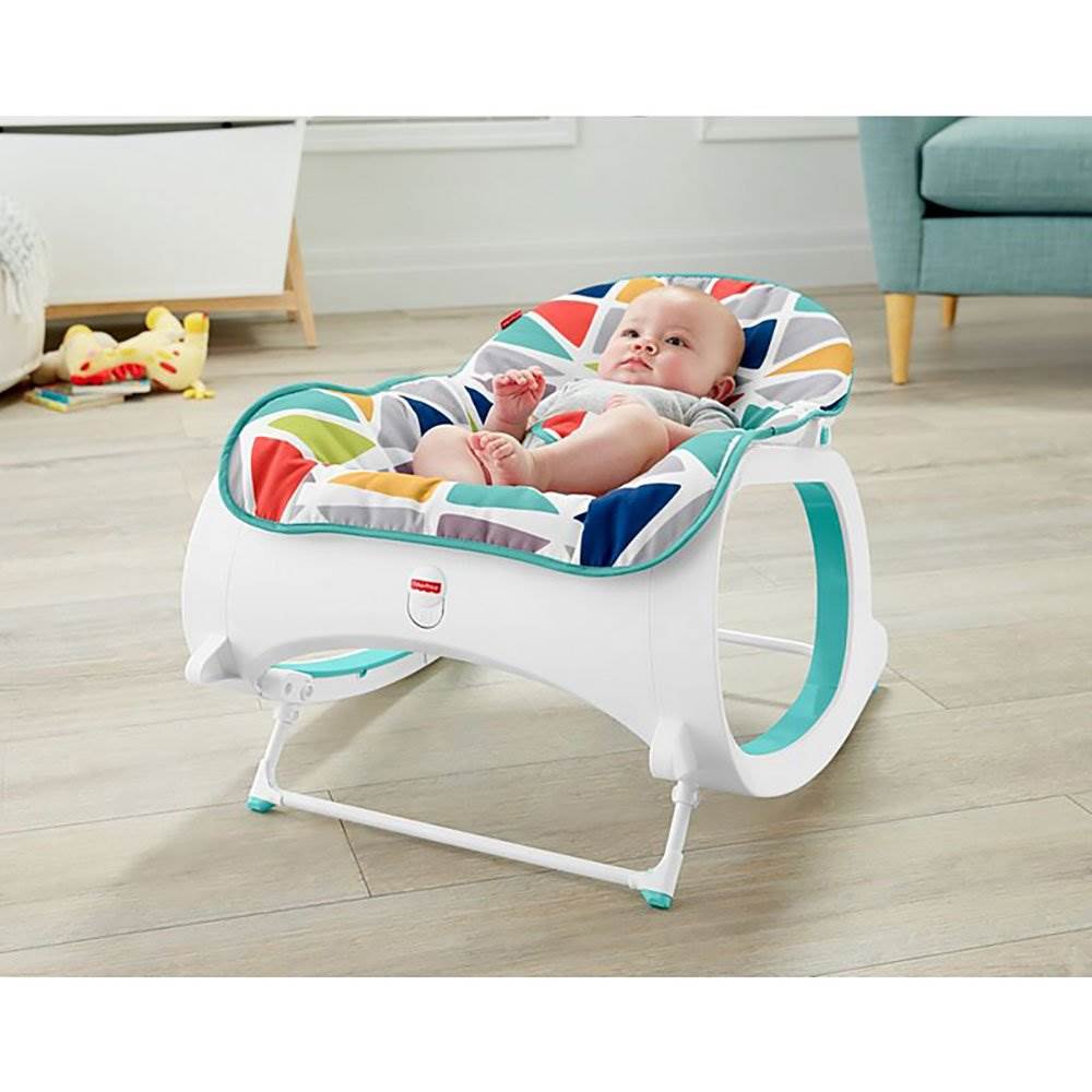Fisher Price Portable Vibrating Newborn to Toddler Rocking Chair (2 Pack)