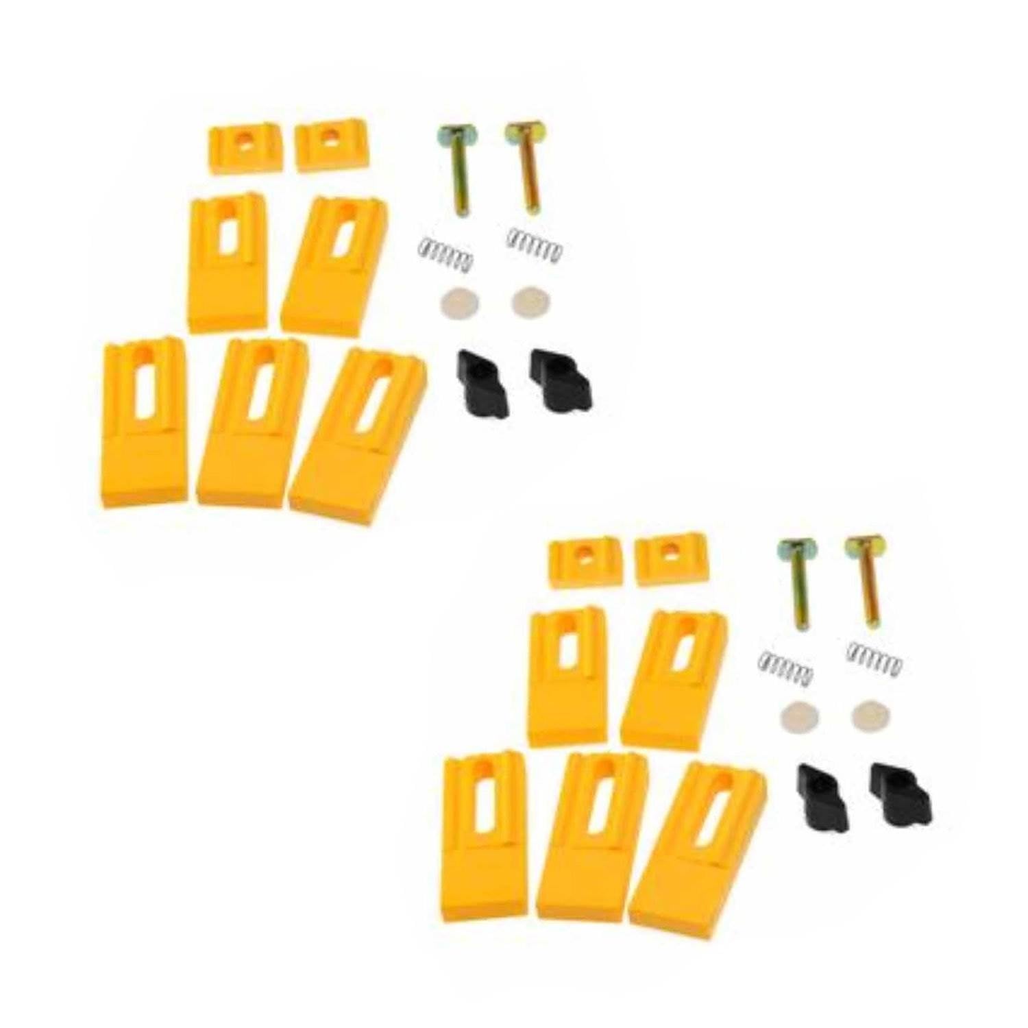 Microjig Woodworking Tool GRRRIPPER Gravity Heel Kit Accessory, Yellow (2 Pack)
