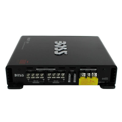 Boss Audio 1000W 4 Channel Car Audio Power Stereo Amplifier w/ Remote (2 Pack)