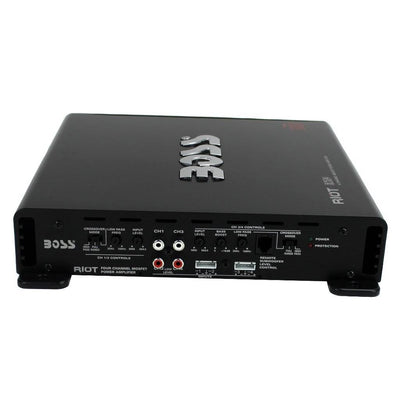 Boss Audio 1000W 4 Channel Car Audio Power Stereo Amplifier w/ Remote (2 Pack)